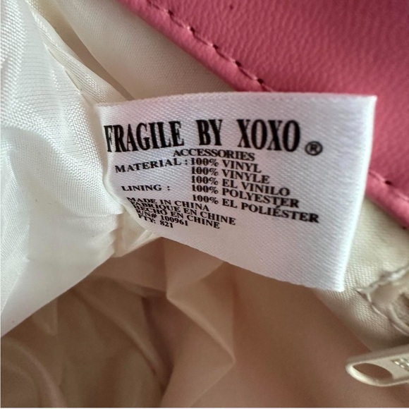 NWOT Vintage pink XOXO medium sized purse / shoulder bag - Picture 5 of 7